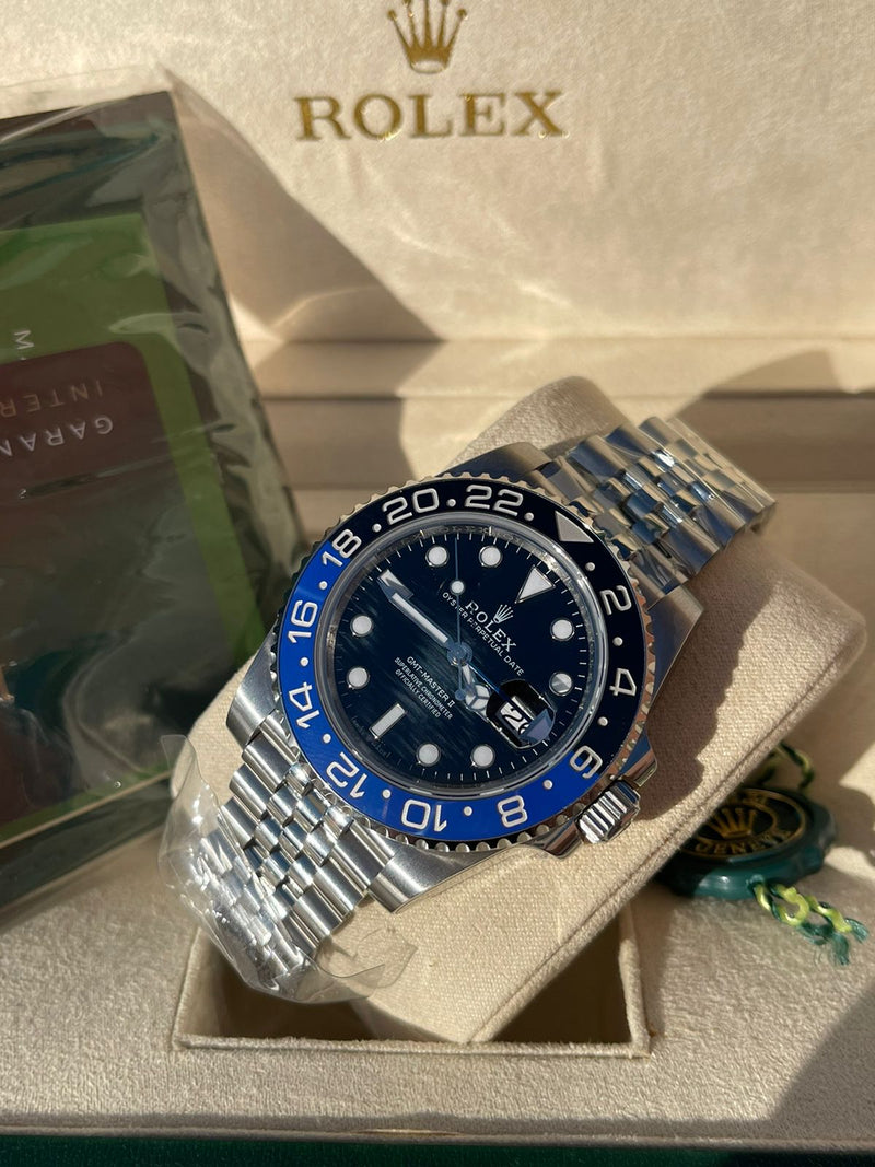 Best Replica Rolex GMT Master ll Batman Jubilee Bracee