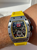Best Replica  Richard Mille 011 Chronograph  on Yellow