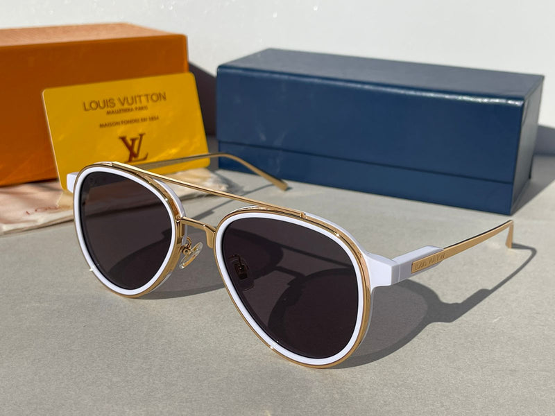 LOUIS VUITTON ROUND SUNGLASSES NA