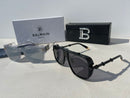 BALMAIN BLACK METAL O.R SUNGLASSES