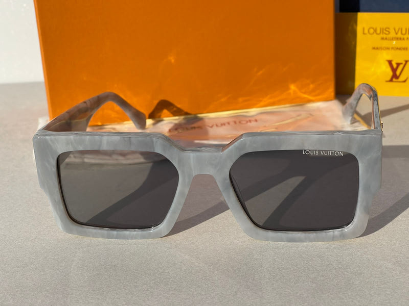 GREY LOUIS VUITTON CYCLONE SUNGLASSES NA