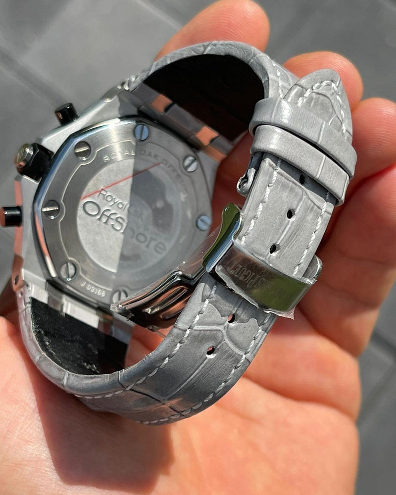 Best Replica Audemars  Piguet Royal Oak Grey Leather