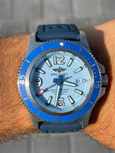 Breitling Super Ocean Blue Rubber