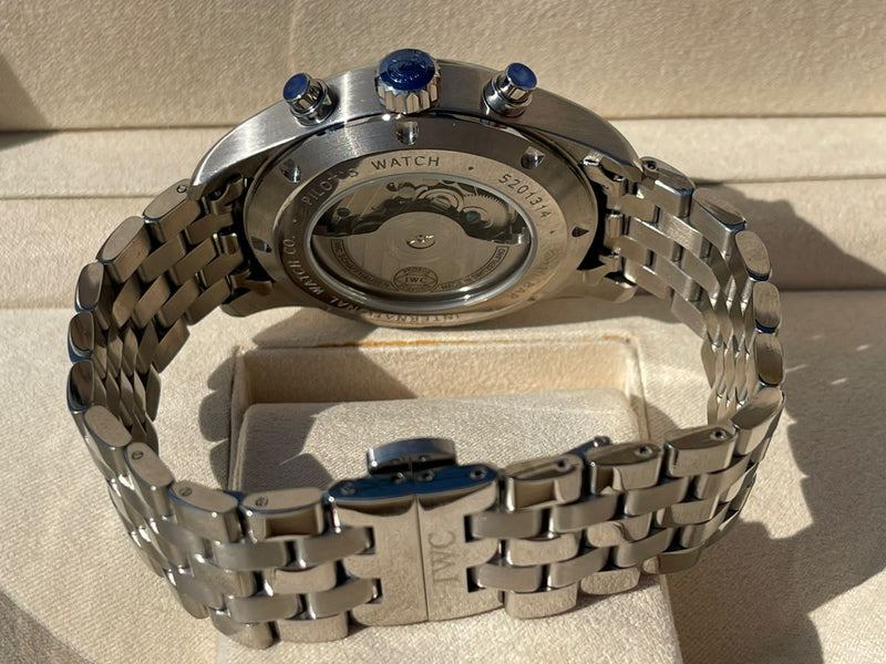 IWC Schafhausen Chronograph Green Dial Men's Watch