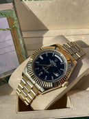 Best Replica Rolex Daydate Diamonds Gold