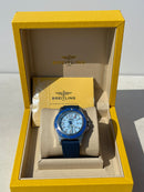 Breitling Super Ocean Blue Rubber