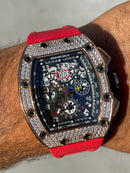 Best Replica Richard Mille Philippe Massa Iced Out