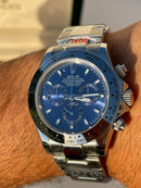 Best Replica  Rolex Daytona Oystersteel Blue Dial