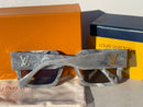 GREY LOUIS VUITTON CYCLONE SUNGLASSES NA
