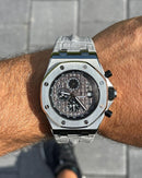 Best Replica Audemars  Piguet Royal Oak Grey Leather