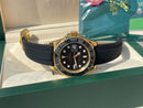 Best Replica Rolex Yacht-master 42mm Yellow Gold Oyster Flex Rubber Strap