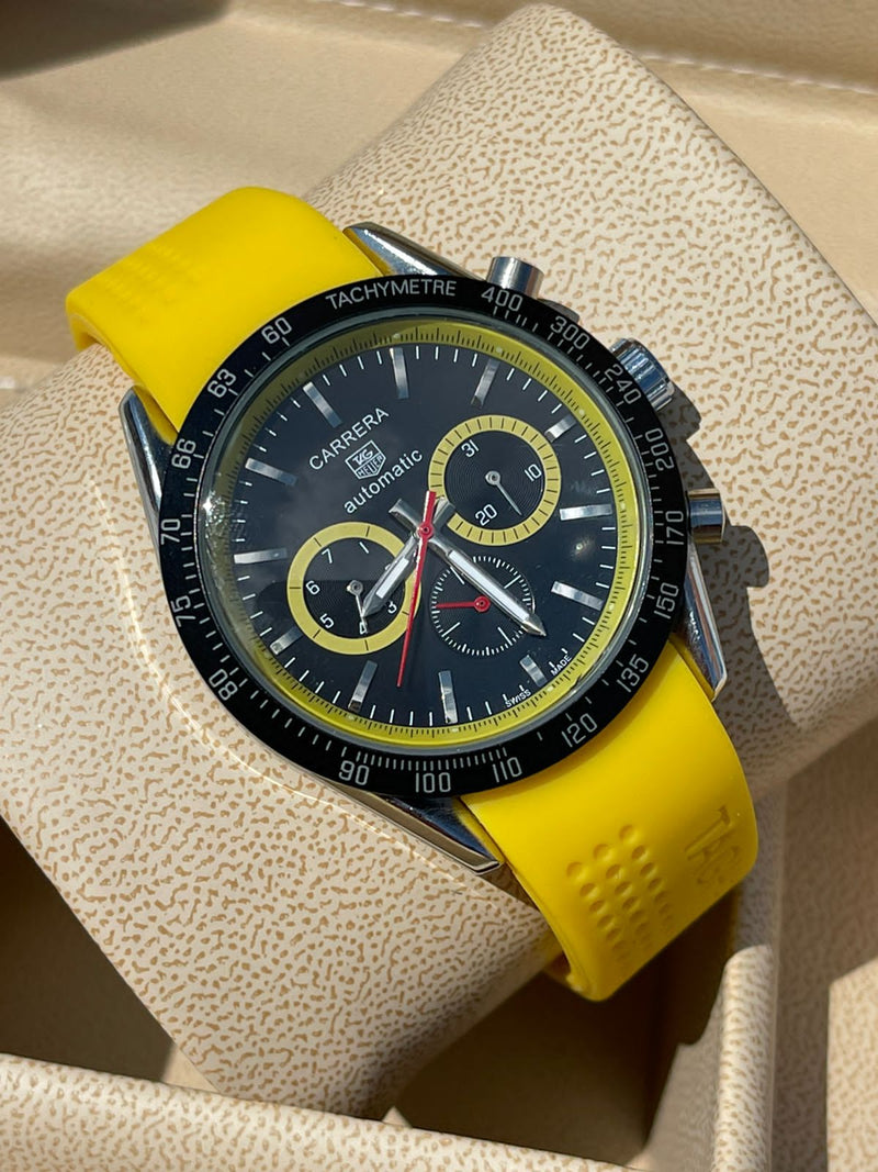 Best Replica TAG Heuer Watch Carrera Yellow Mix
