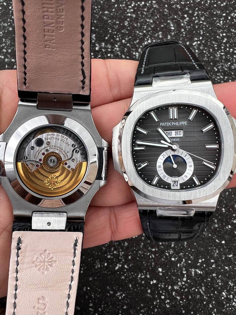 Best Replica Patek Philippe Calendar Perpetual  Leather Strap Super clone