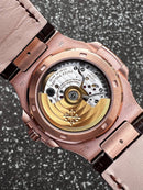 Best Replica Patek Philippe Nautilius Leather Strap Super clone