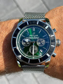 Best Replica Breitling Superocean Heritage Green Dial & Black Bezel