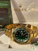Best Replica Rolex Submariner Date Yellow Gold with Green Dial