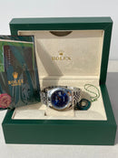 Best Replica Datejust blue dial 41 mm Roman Numbers