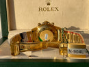 Best Replica  Rolex Daytona Yellow Gold Oliva Dial
