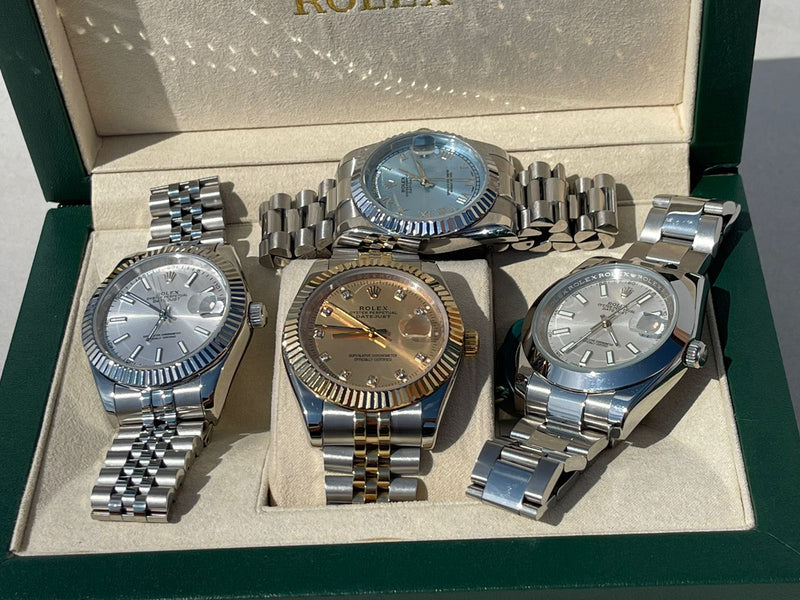 Best Replica New Rolex Daydate Blue Romano 36 mm