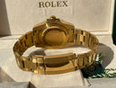 Best Replica Rolex GMT Master ll Yellow Gold With Green Dial