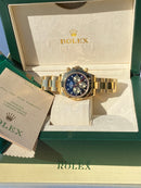Best Replica  Rolex Daytona black/Yellow Gold