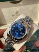 Best Replica Datejust blue dial 41 mm Roman Numbers