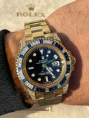 Best Replica Rolex Submariner Gold Iced Out