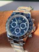 Best Replica  Rolex Daytona Oystersteel Black Dial
