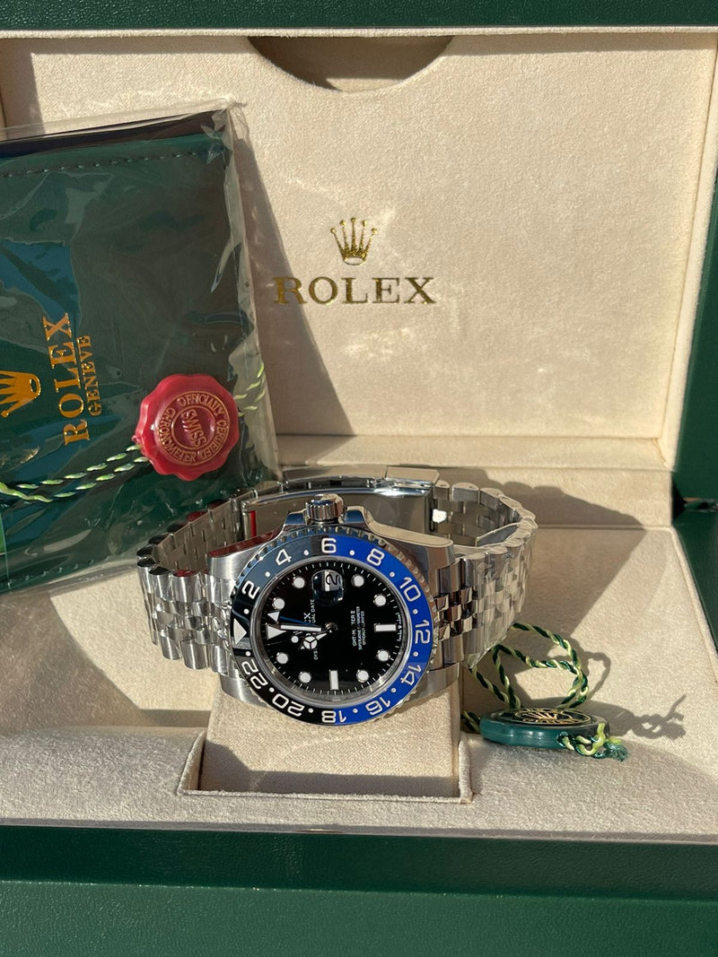 Best Replica Rolex GMT Master ll Batman Jubilee Bracee
