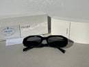 PRADA BLACK CRYSTAL SUNGLASSES