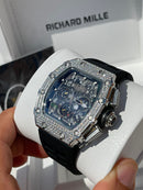 Best Replica Richard Mille Philippe Massa Iced Out