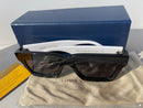 BLACK & WHITE LOUIS VUITTON LV POP SUNGLASSES