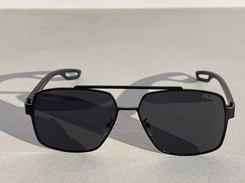 PRADA SPORT BLACK SUNGLASSES AFFO
