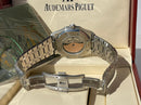 Best Replica Audemars Piguet Royal Oak skeleton Silver Iced Out
