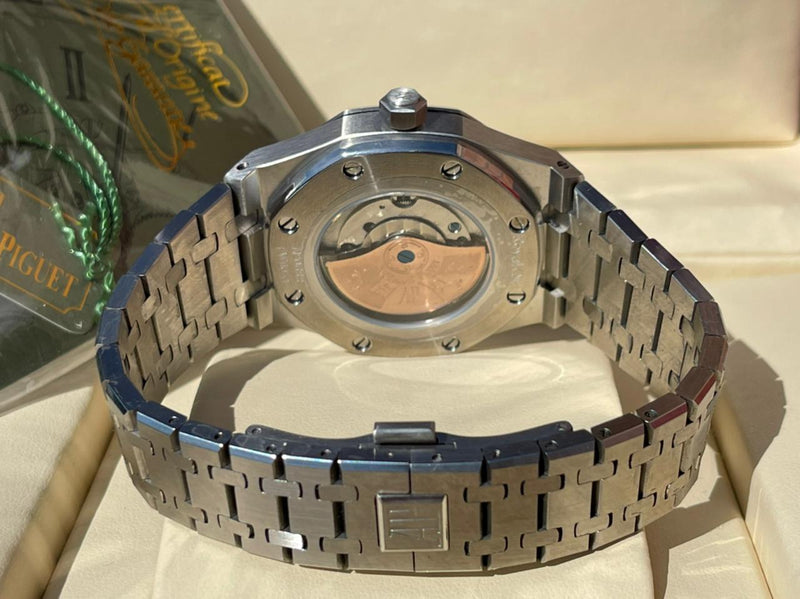 Best Replica Audemars Piguet Royal Oak skeleton Silver Iced Out