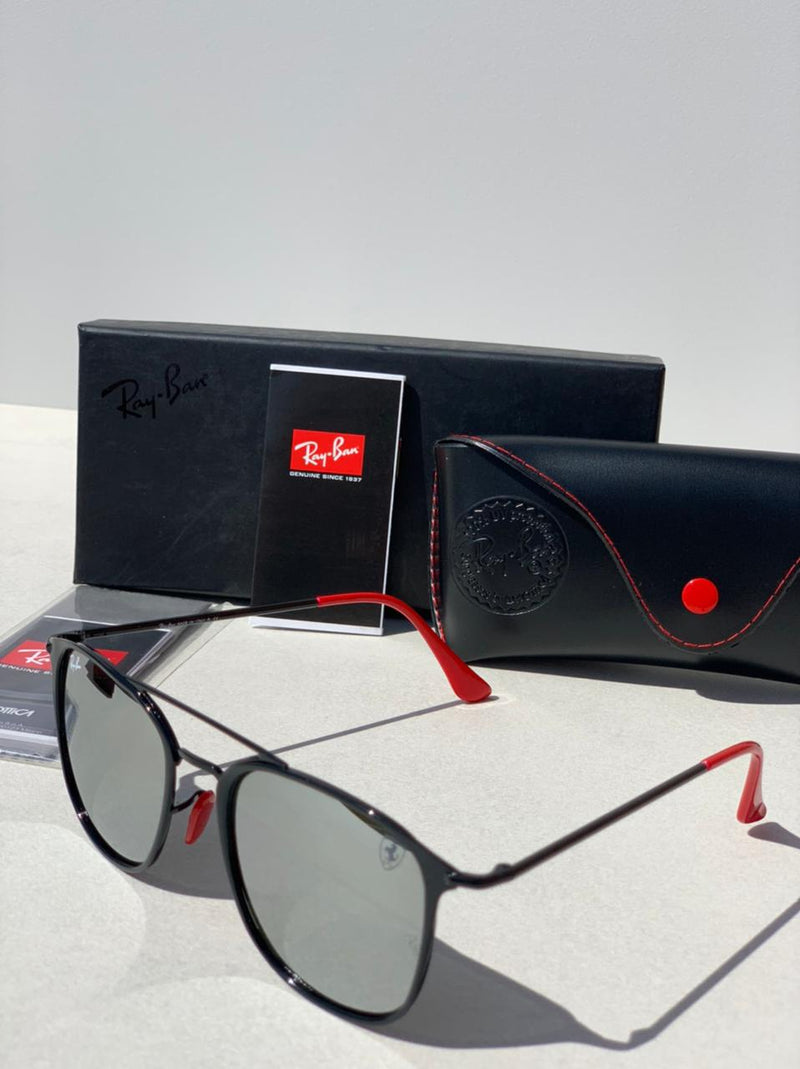 RAY BAN polaroid new la-ferrari model red & blue color