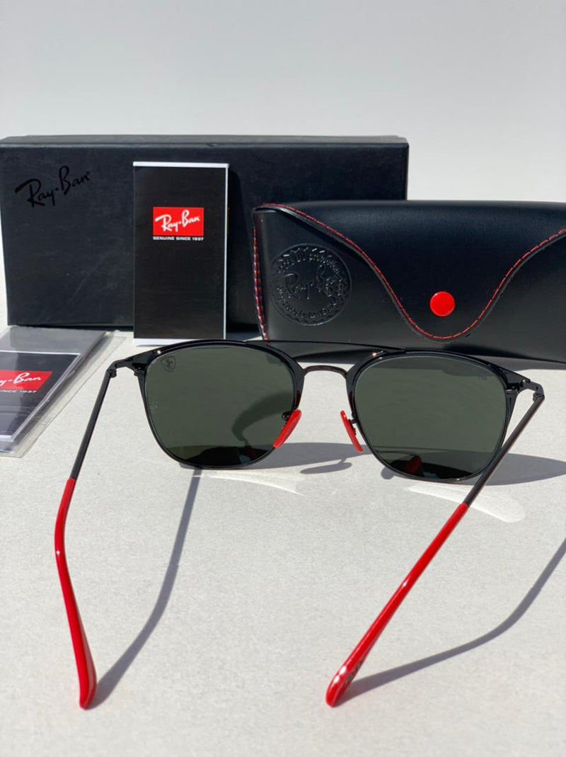 RAY BAN polaroid new la-ferrari model red & blue color