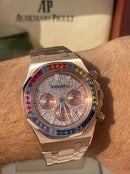 Best Replica Audemars Piguet Iced Out Rainbow