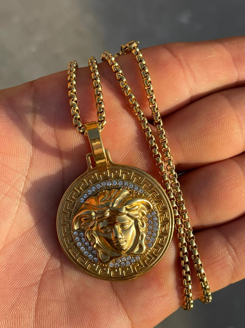 Versace Full bold Gold color Necklaces