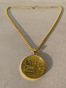 Bitcoin Full bold Gold color Necklaces