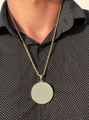 Bitcoin Bling Bling Full bold Gold color Necklaces
