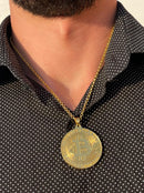Bitcoin Full bold Gold color Necklaces