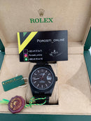 Rolex Datejust black venom