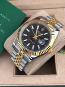 Rolex Datejust bicolor black dial