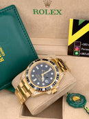 Rolex Submariner Yellow Iced Out
