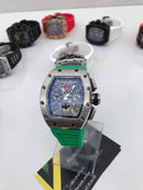 Richard Mille 011 Chronograph  on Green