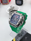 Richard Mille 011 Chronograph  on Green