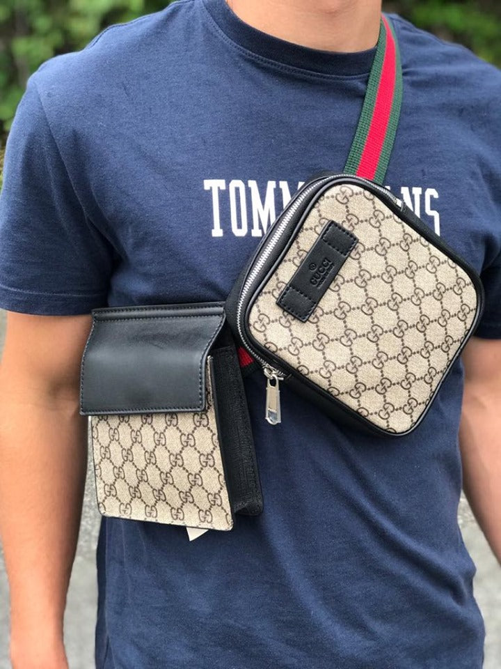 Gucci Supreme Belt men’s bag