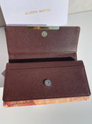 Alverio Martini new trendy aligator leather model women’s wallet