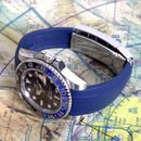 Rolex blue GMT master II with blue strap
